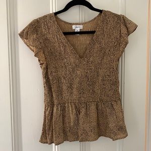 Leopard print shirt